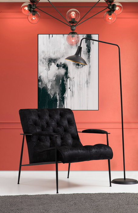 Atelier Del Sofa Matilda - Sillón orejero Negro Atelier Del Sofa Matilda - Sillón orejero Negro